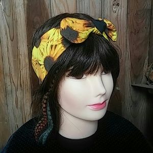 Sunflower headband